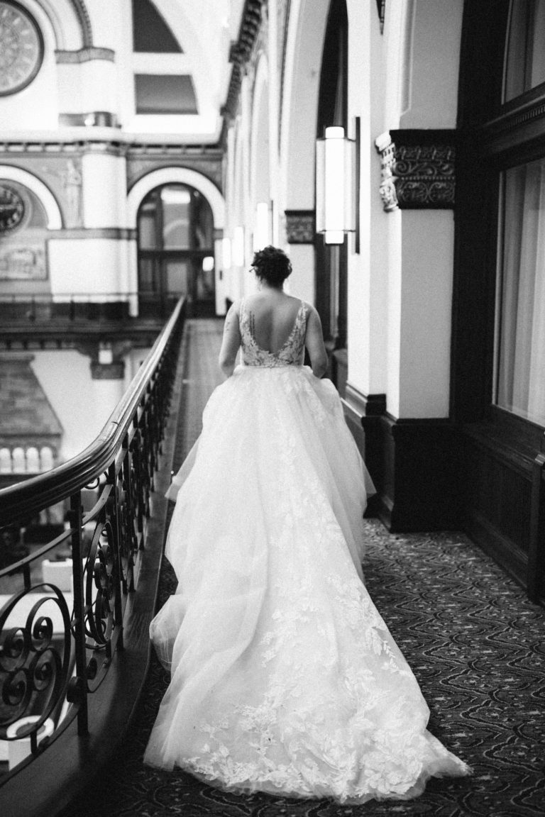 Wedding Inspiration from Union Station Hotel – White Ink Calligraphy