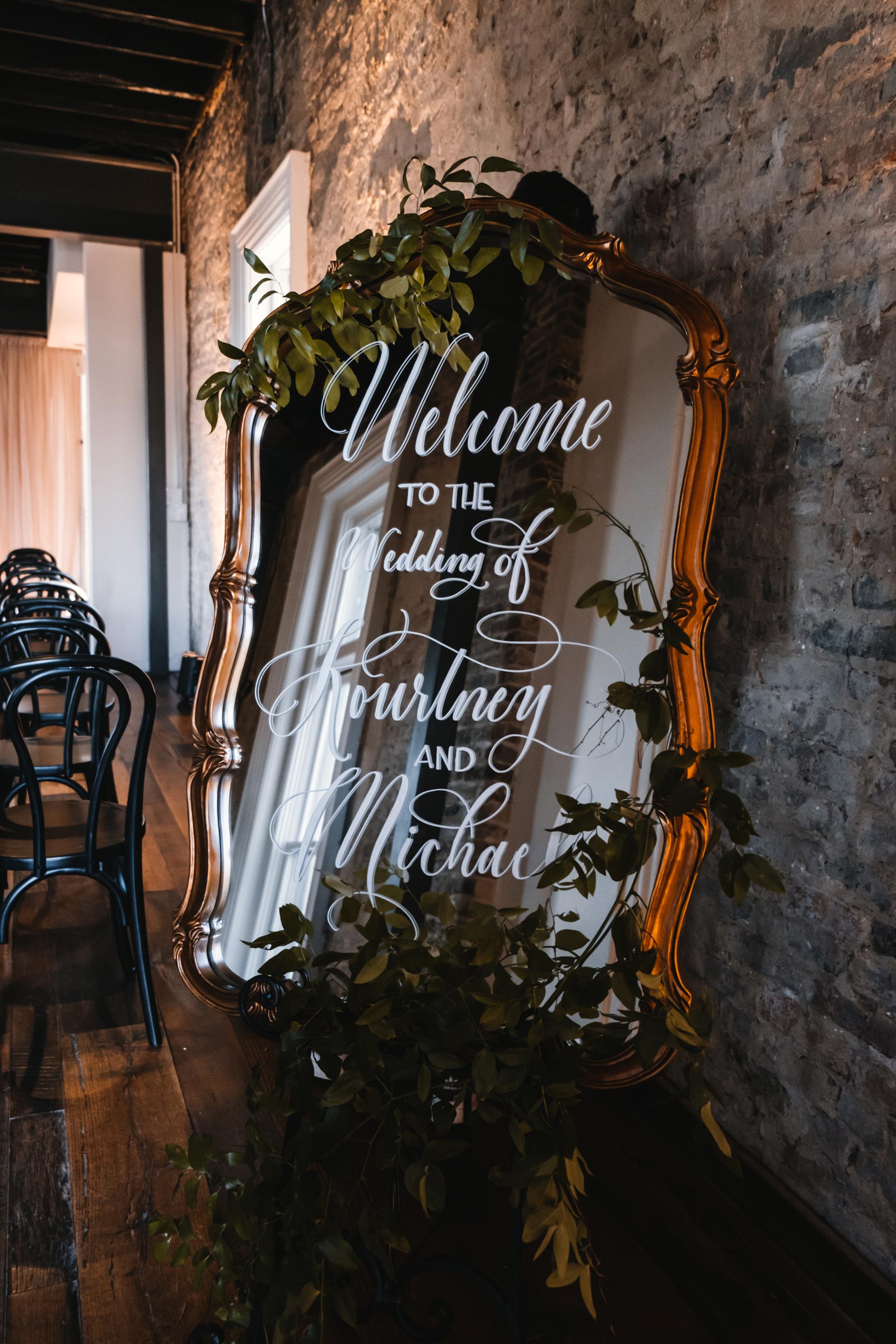 Wooden Wedding Welcome Sign Let the Adventure Begins