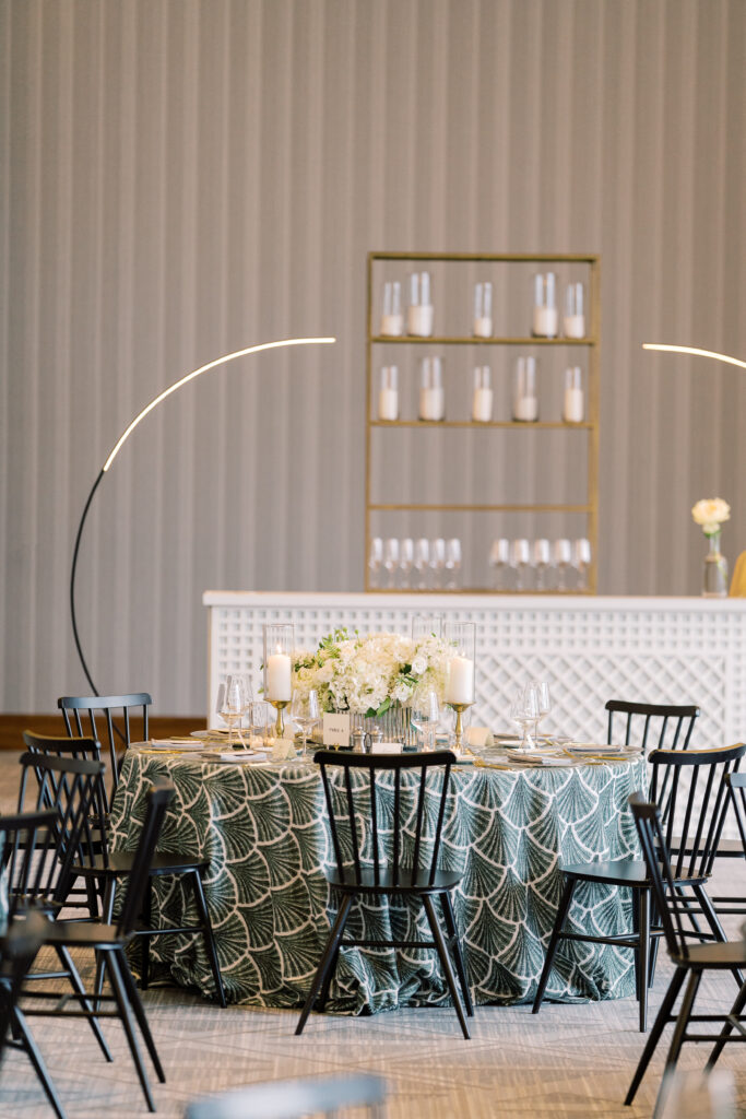 Table scape of dining table. 