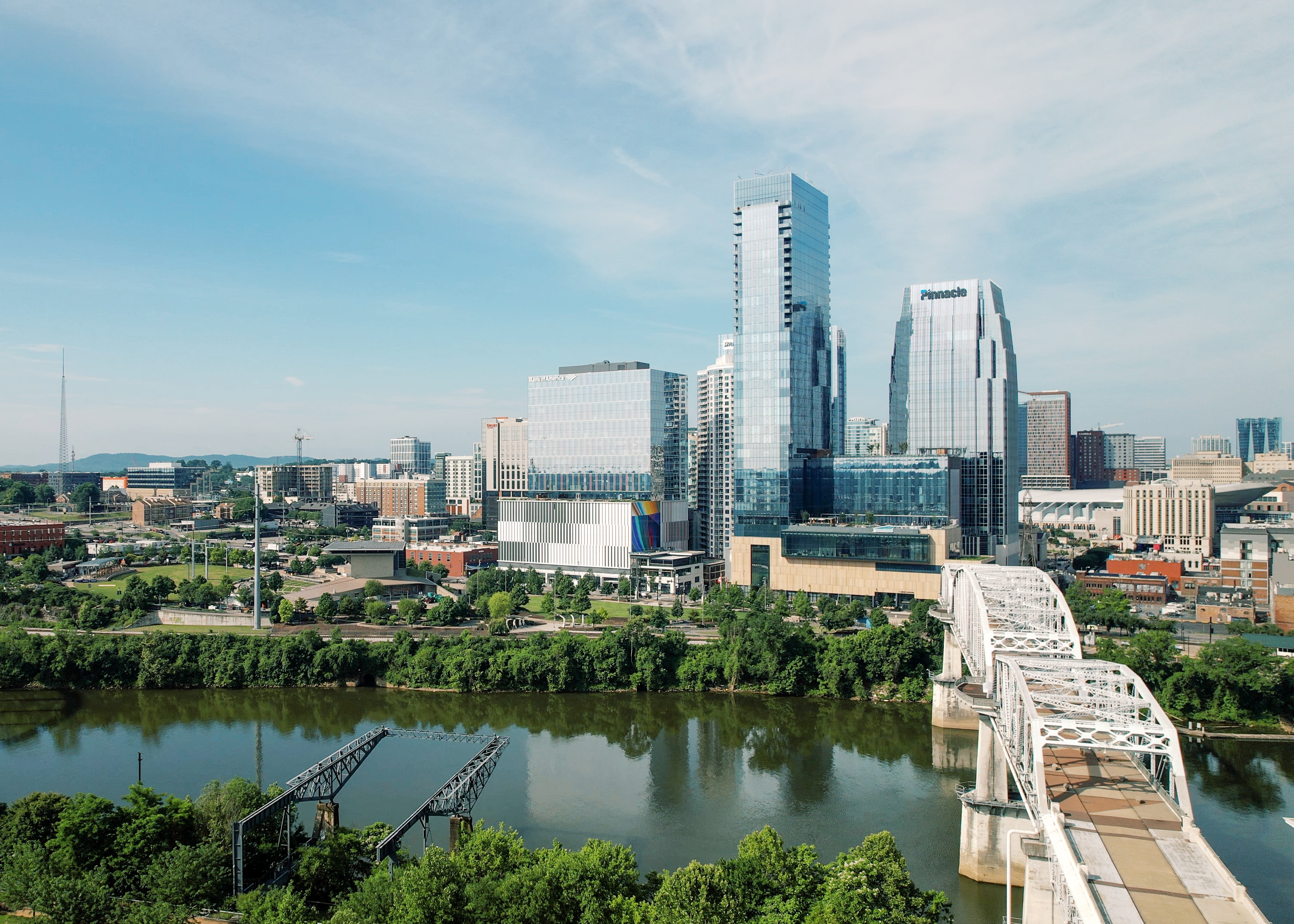 Nashville skyline.