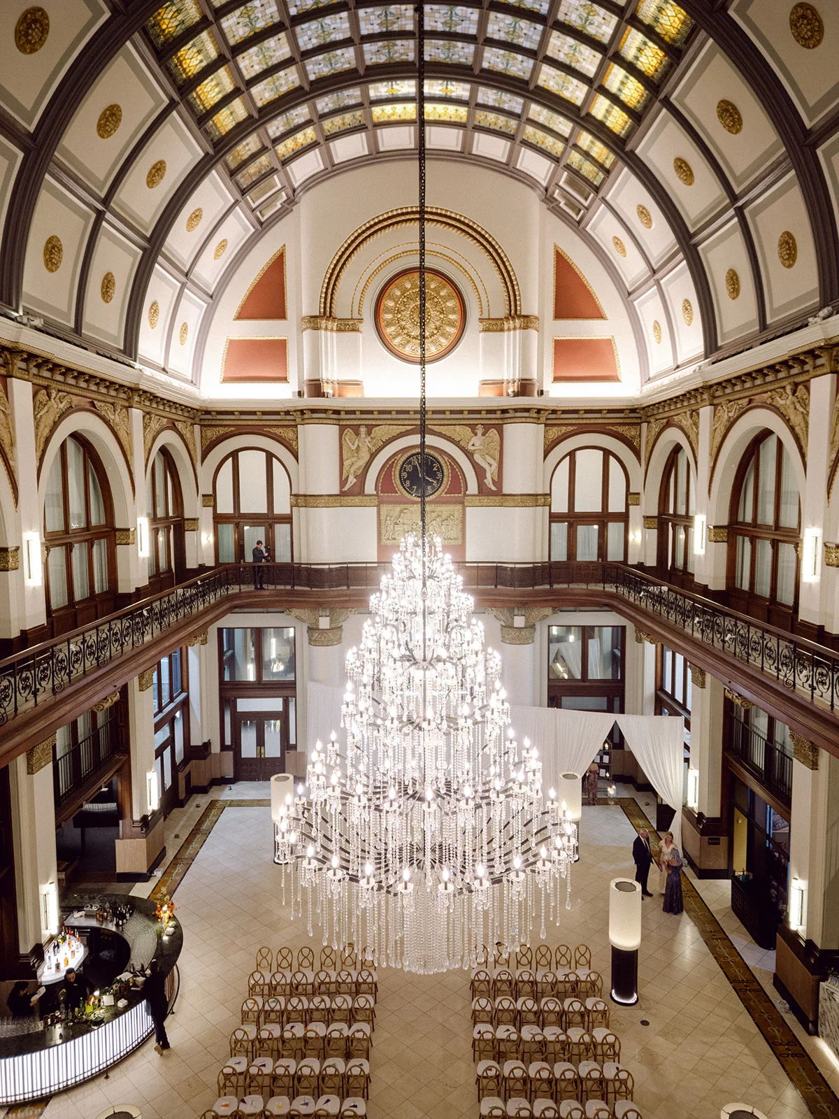 Historic Union Station Hotel wedding