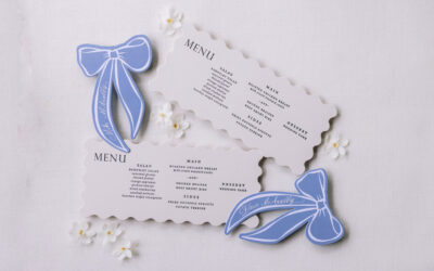 Blue Ribbons & Third Grade Wisdom | A Romantic Barnsley Resort Wedding