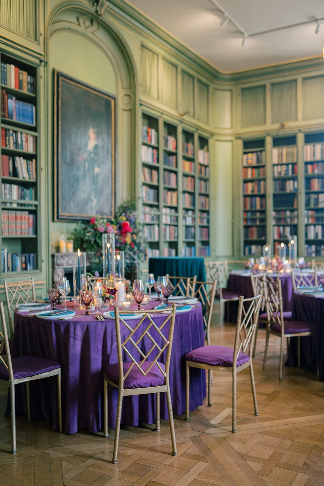Colorful and Bookish DC Wedding