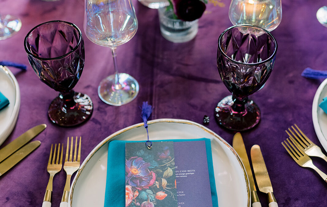 Colorful and Bookish DC Wedding