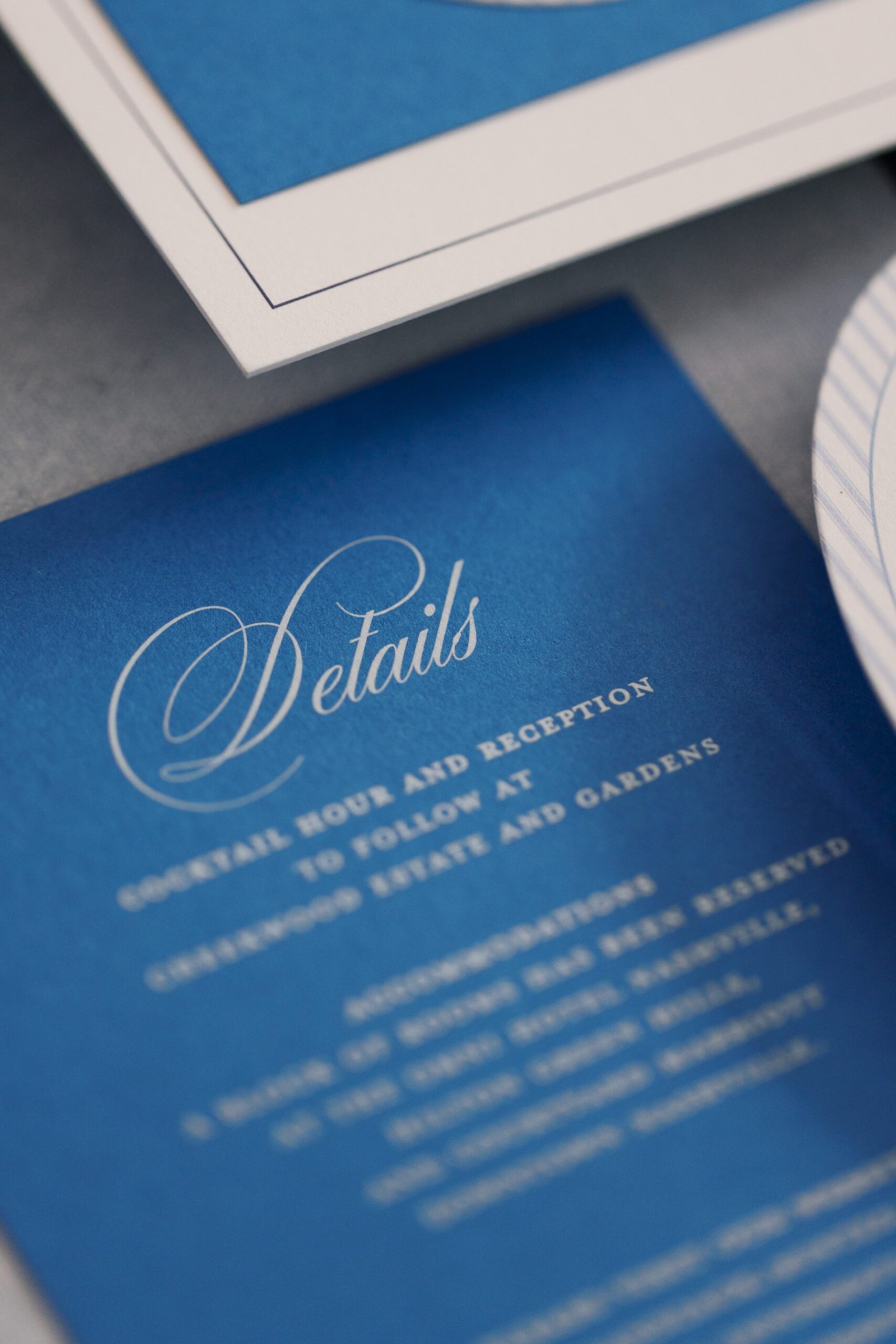 Blue Wedding Invitations That Make a Statement