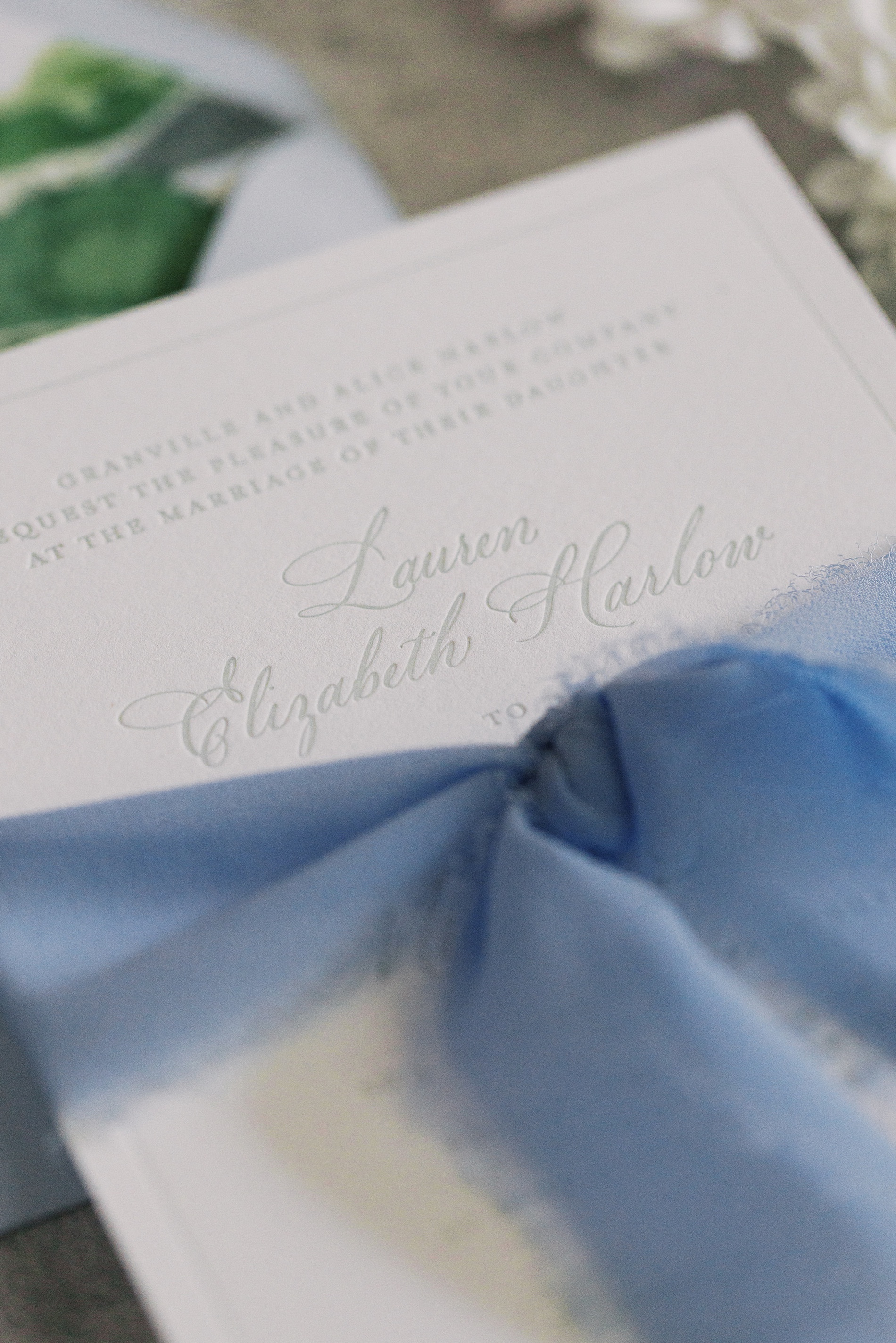 Blue Wedding Invitations That Make a Statement