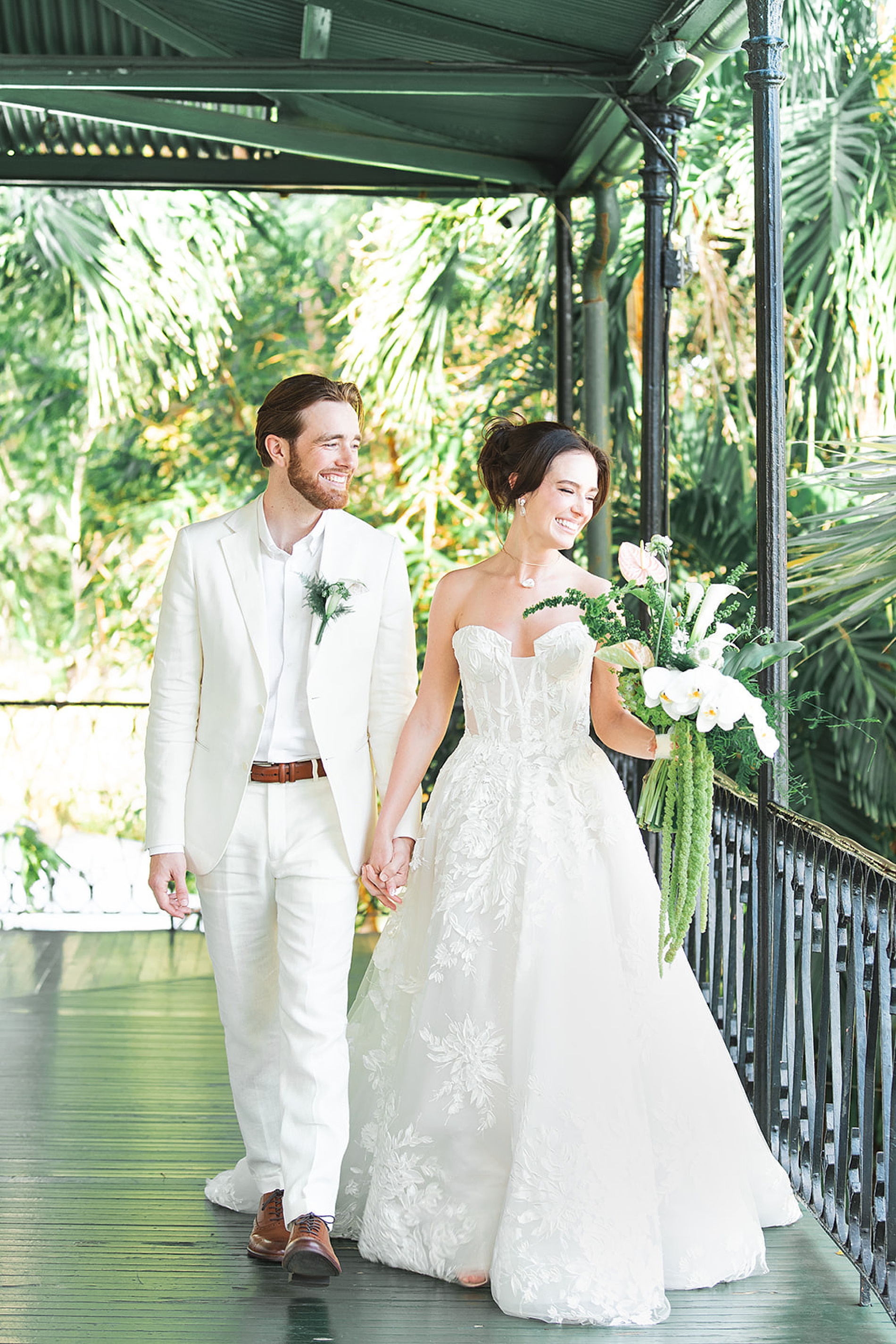 Bride and groom photos from Key West wedding