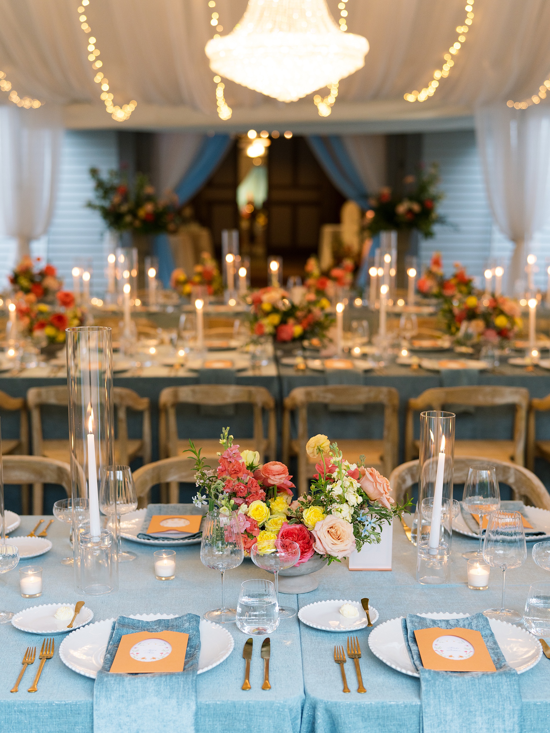 Artistic and Colorful Wedding details by full-service wedding design house