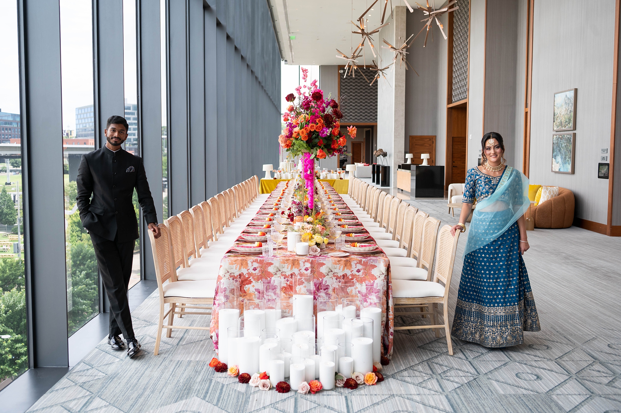Luxury Wedding at Four Seasons Nashville | Vibrant Hindu Wedding