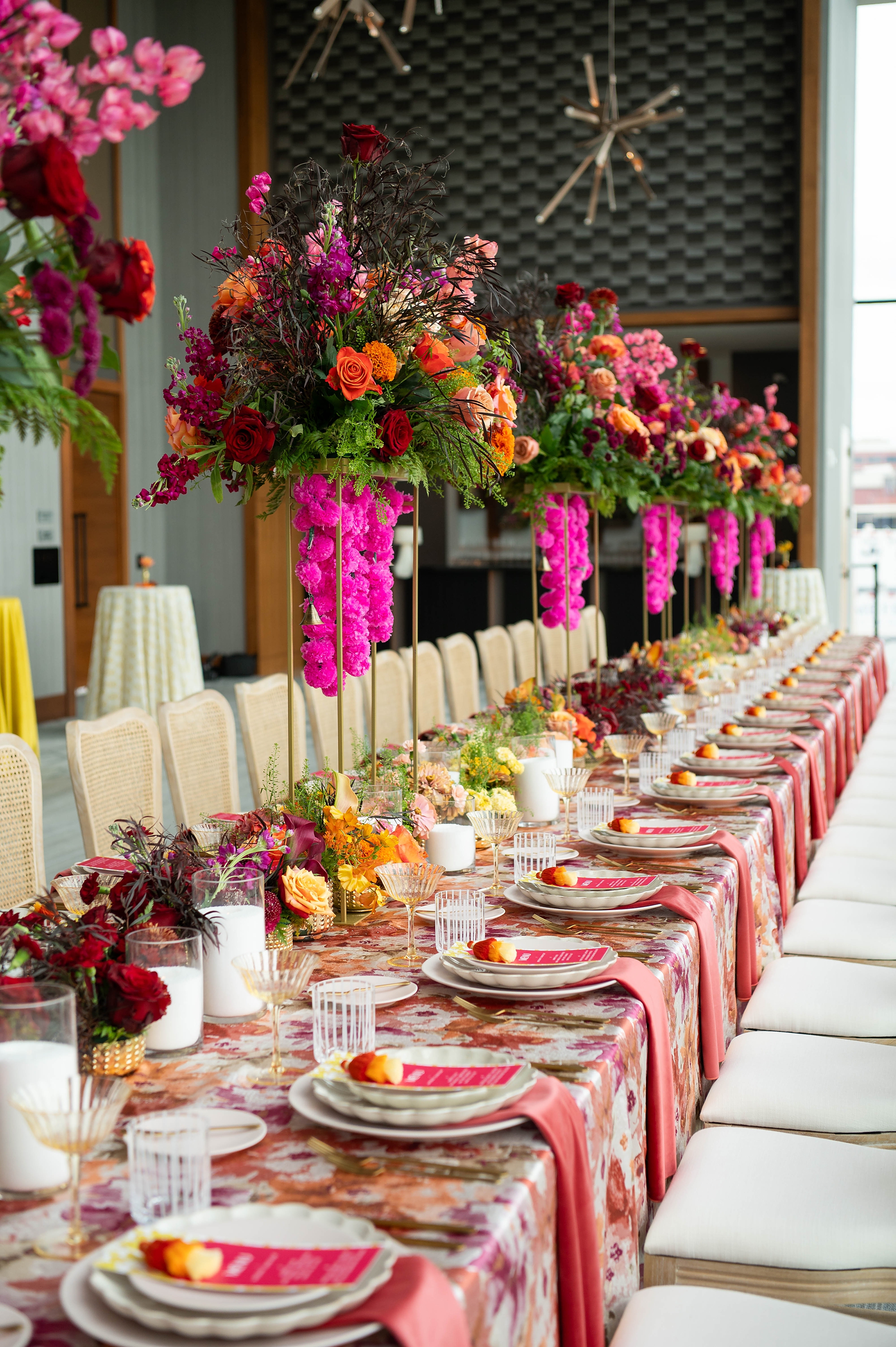 Luxury Styled Wedding at Four Seasons Nashville | Vibrant Hindu Wedding