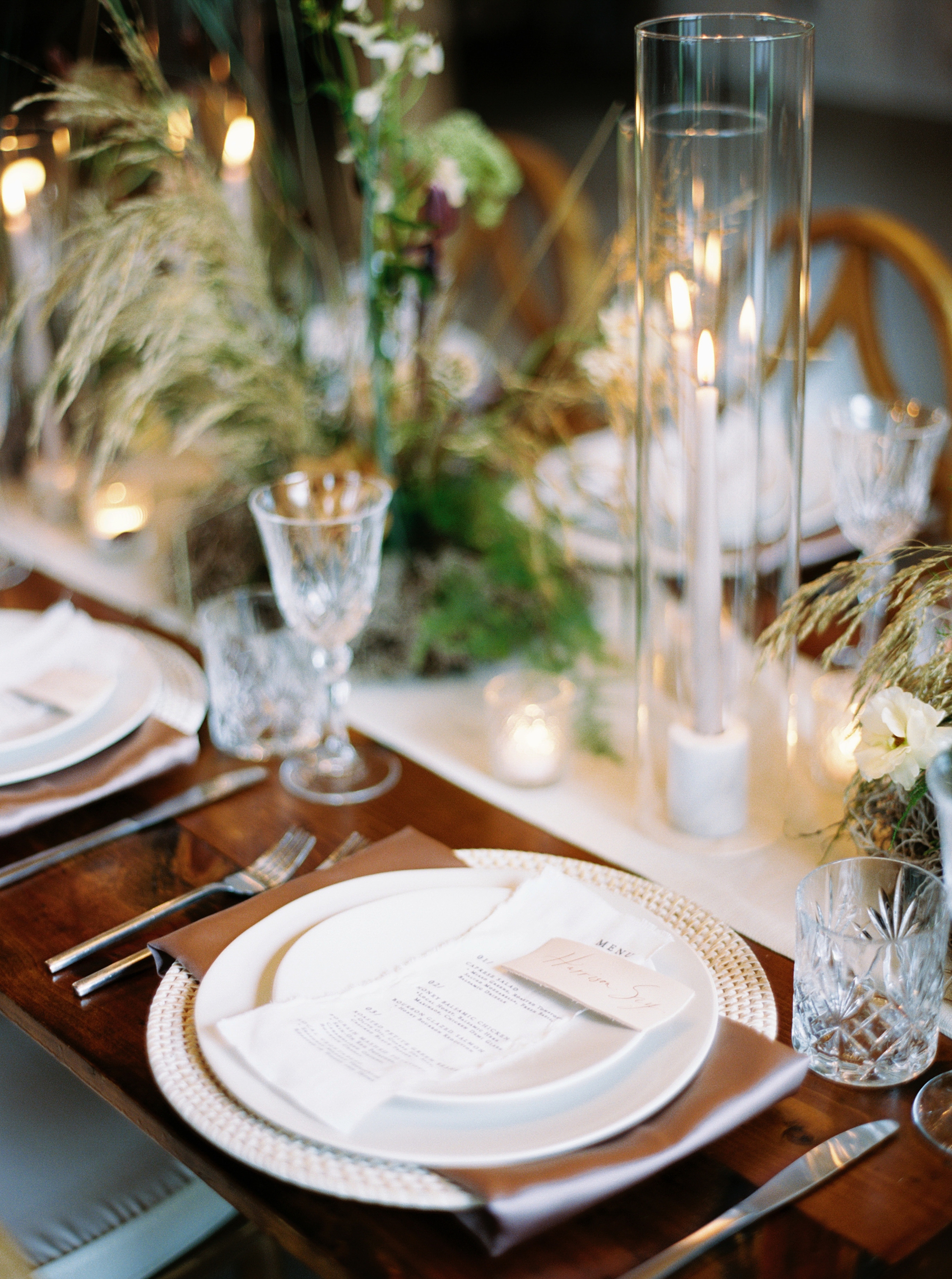 Cedarmont Farm Textured wedding details 