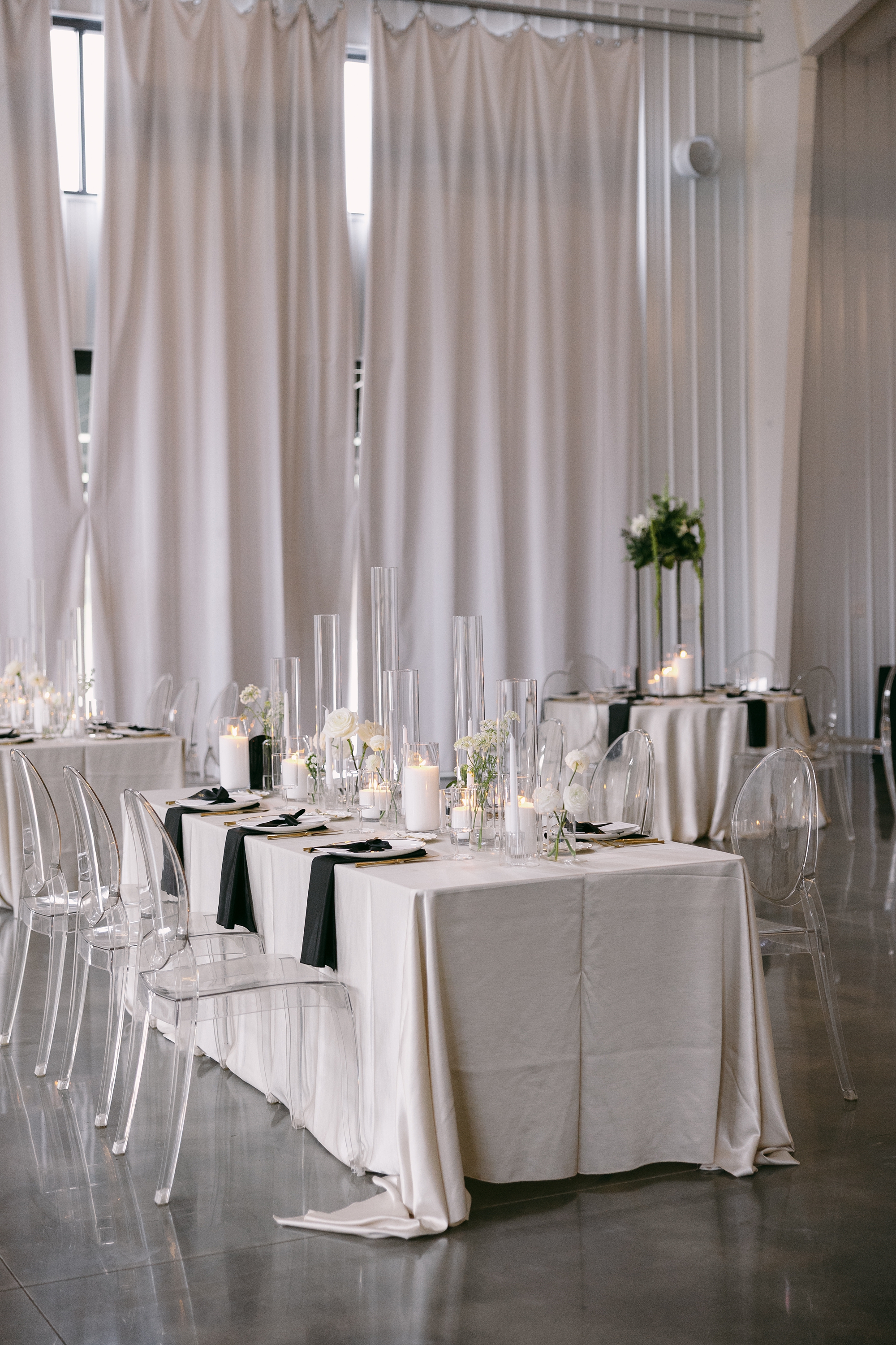 Modern Black-and-White Diamond Creek Wedding Details With Elevated Southern Charm by full-service wedding design house, White Ink Calligraphy