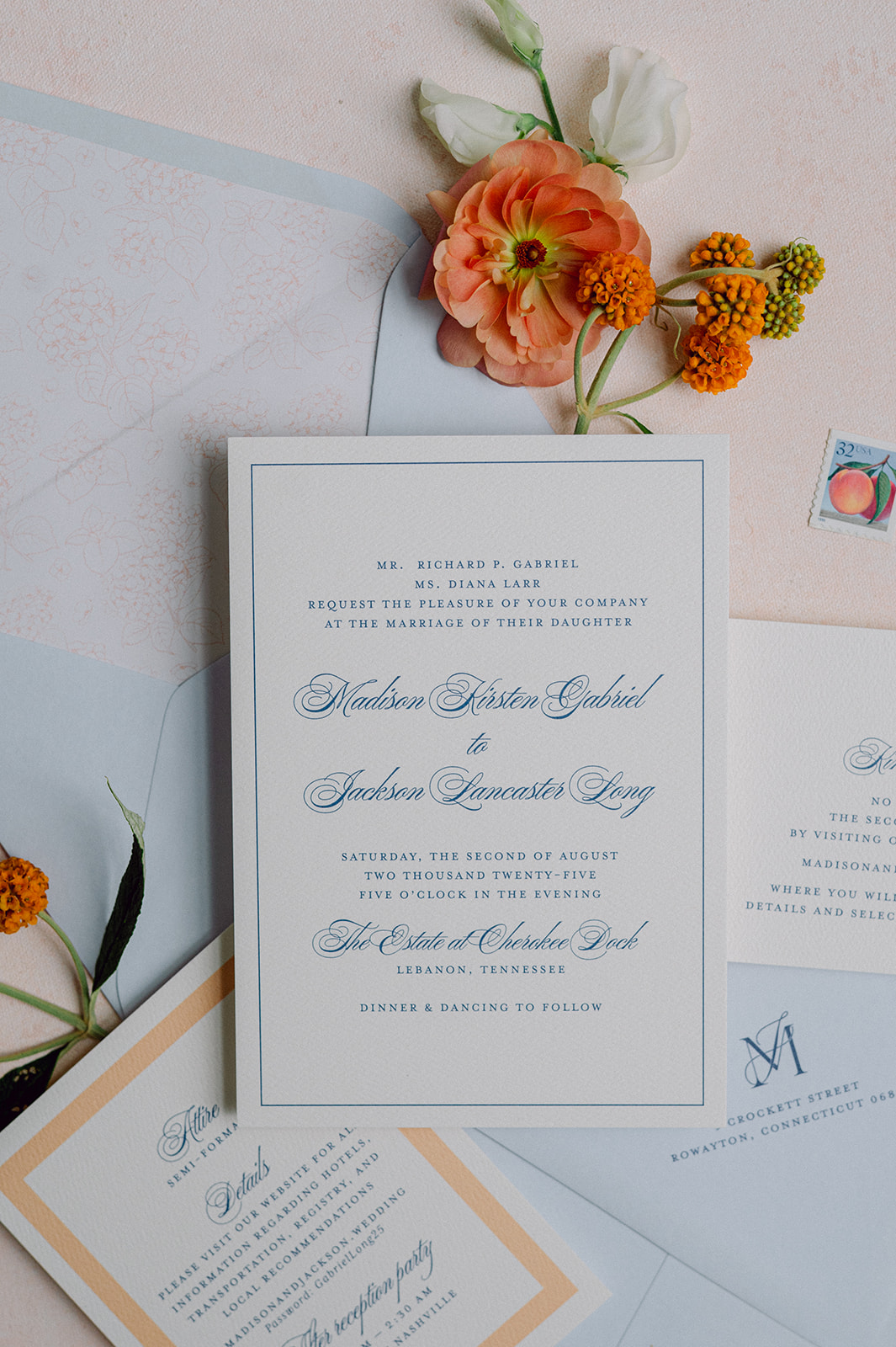 spring invitation suite 