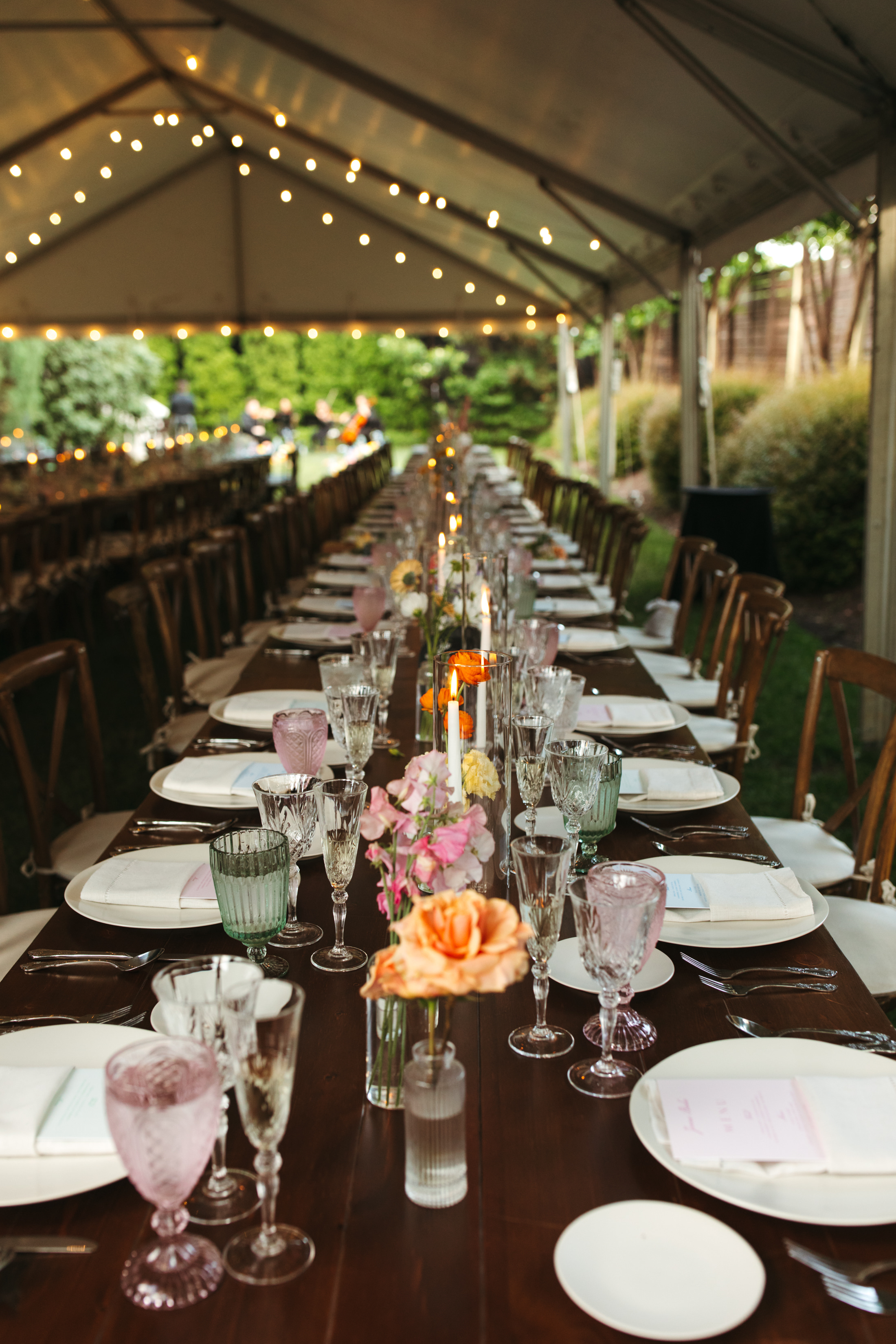 tablescape inspiration from Nashville wedding 
