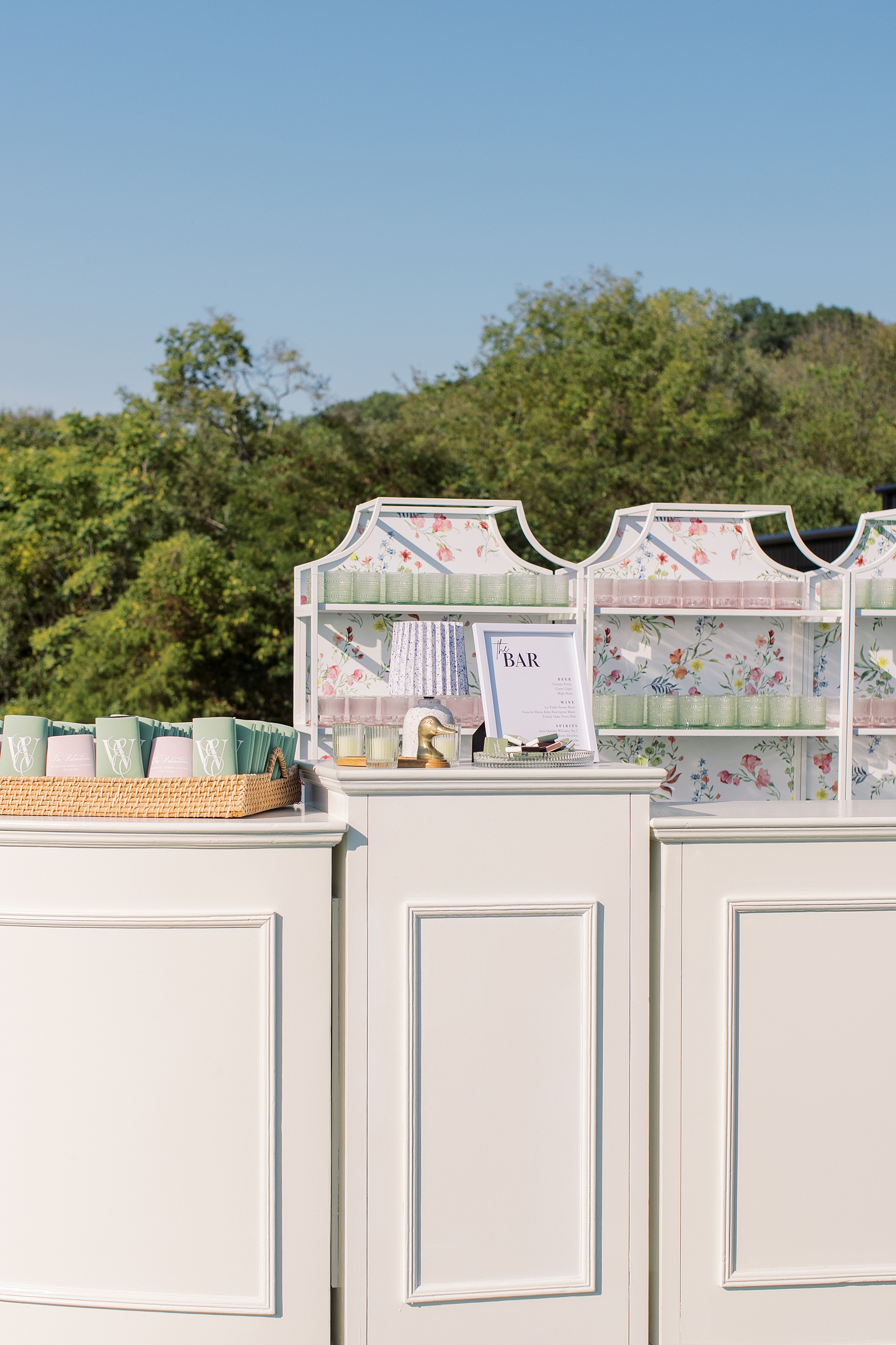 wedding cocktail hour details 