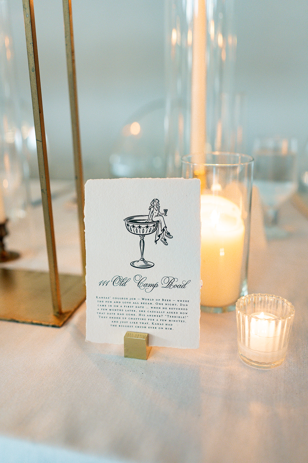 handmade paper details by White Ink Calligraphy 