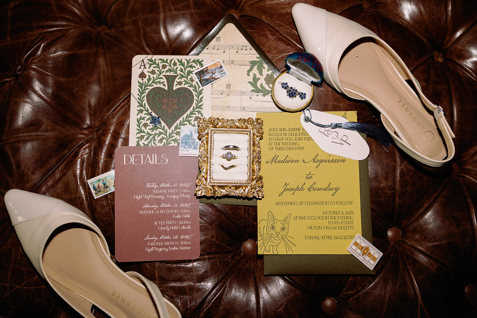 wedding details from Elegant Eustis Estate Wedding