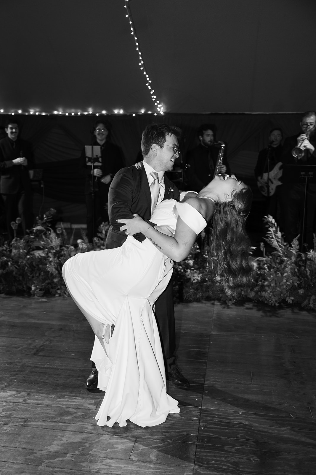 joyful wedding portraits from Eustis Estate Wedding 