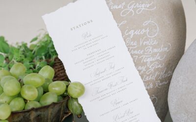 Italian-Inspired Wedding Details at Cherokee Dock