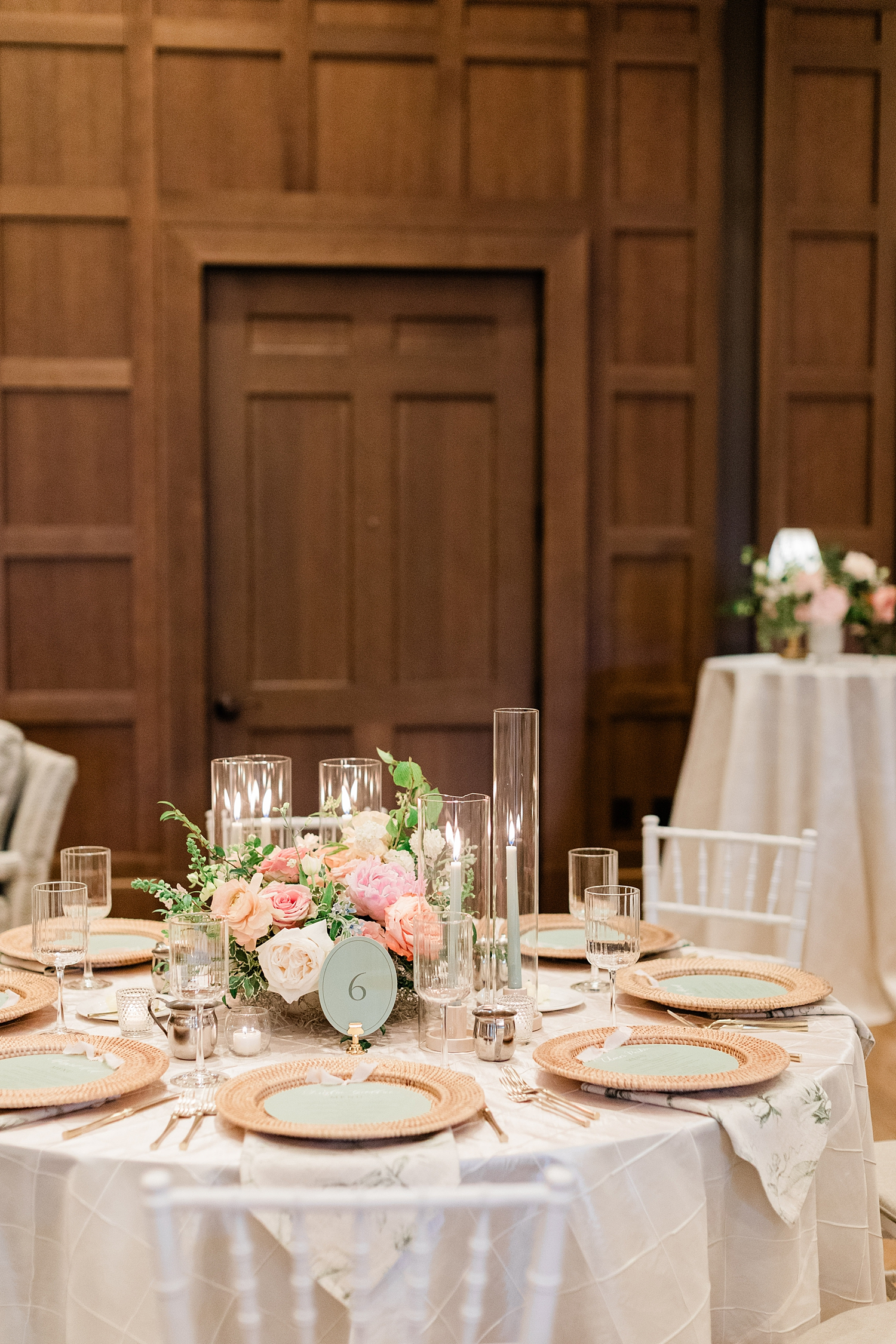 spring inspired tablescape at The Sewanee Inn