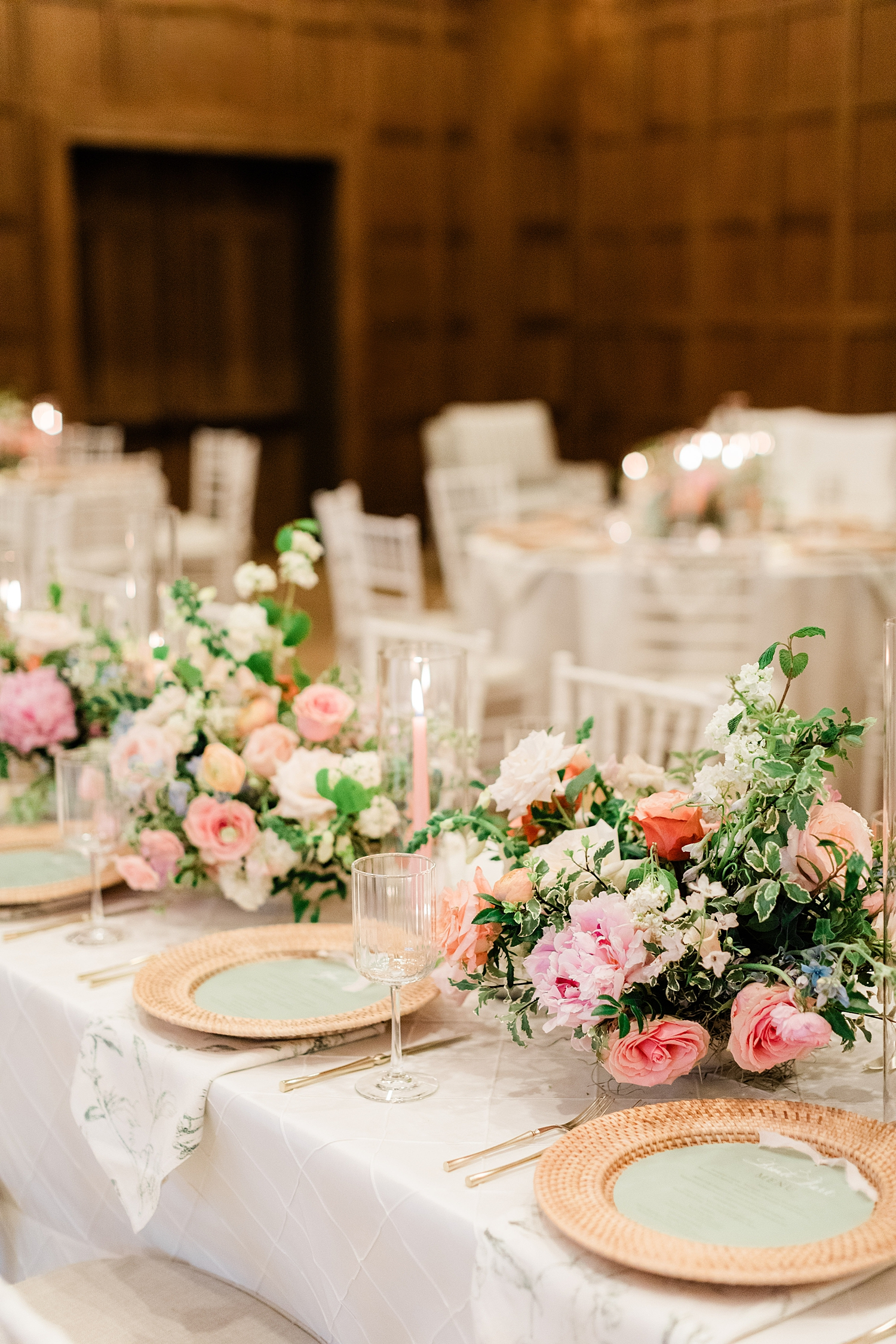 Spring Garden Wedding tablescape