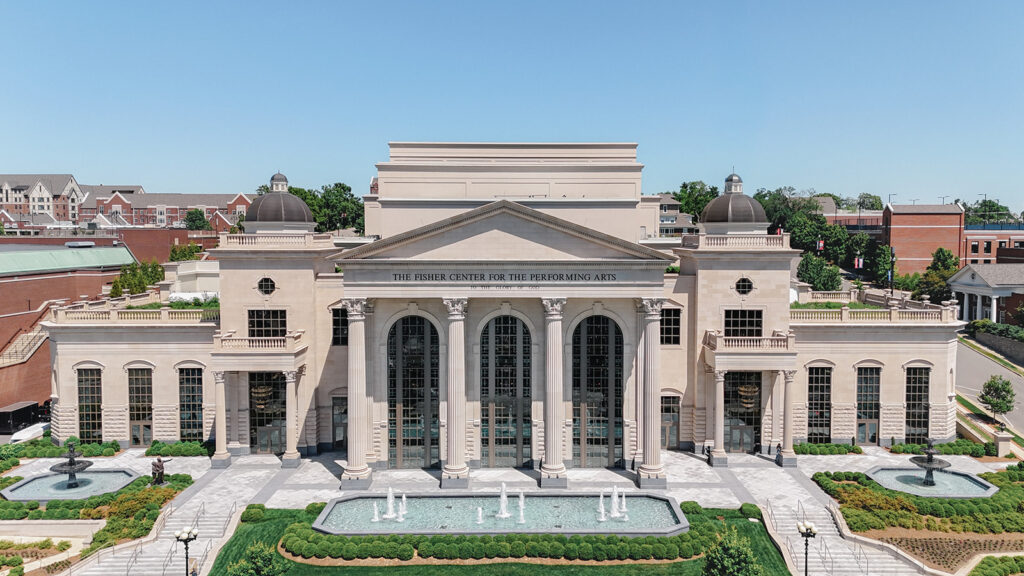 The Fisher Center in Nashville the venue for Wed Society Book of Weddings Event with Marble Artwork and Swan Details