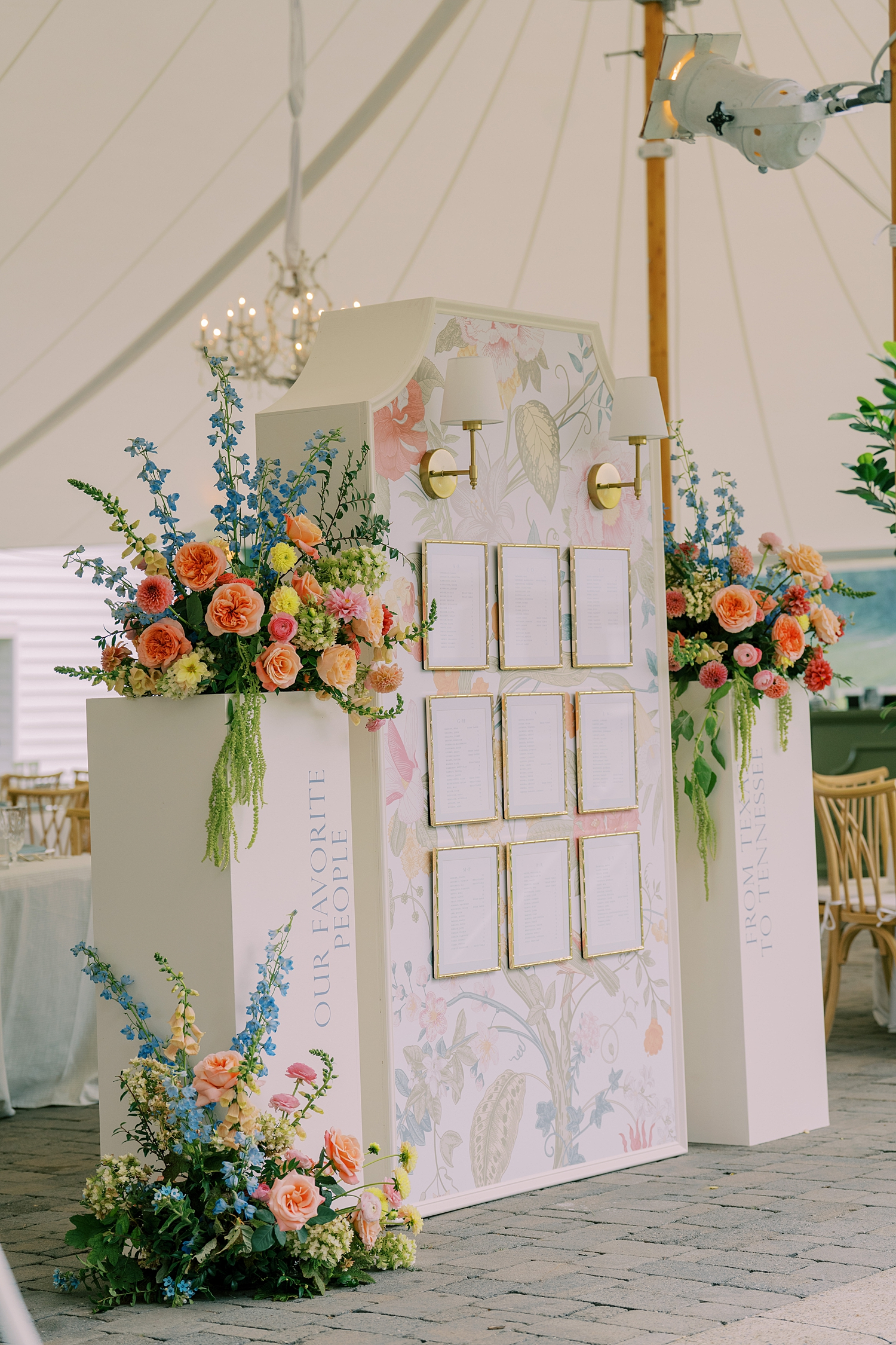 custom Ravenswood wedding details in Tennessee